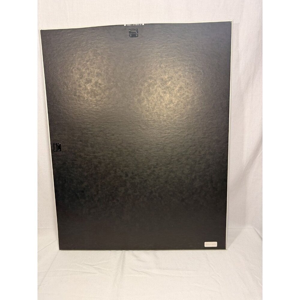 Abstract Blue Home Depot Brushstroke Wall Art Canvas – 24" x 30" Modern Coastal - Picture 6 of 6